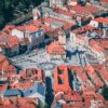 buildings, city, aerial view, bird's eye view, brasov, romania, transylvania, architecture, europe, tourism, urban, town, historic, streets, cityscape, travel, brasov, romania, romania, romania, romania, romania